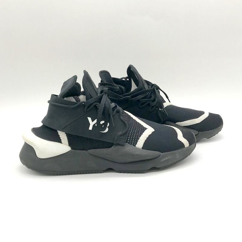 Y-3 スニーカー EF2628 KAIWA KNIT カイワニット adidas YOHJI YAMAMOTO ローカット シューズ ロゴ メンズ  27.5 ワイスリー 靴 B11121◇ - メルカリ