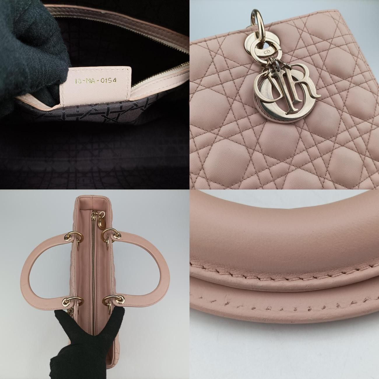 Diorレディディオールピンクラムスキン18-MA-0154