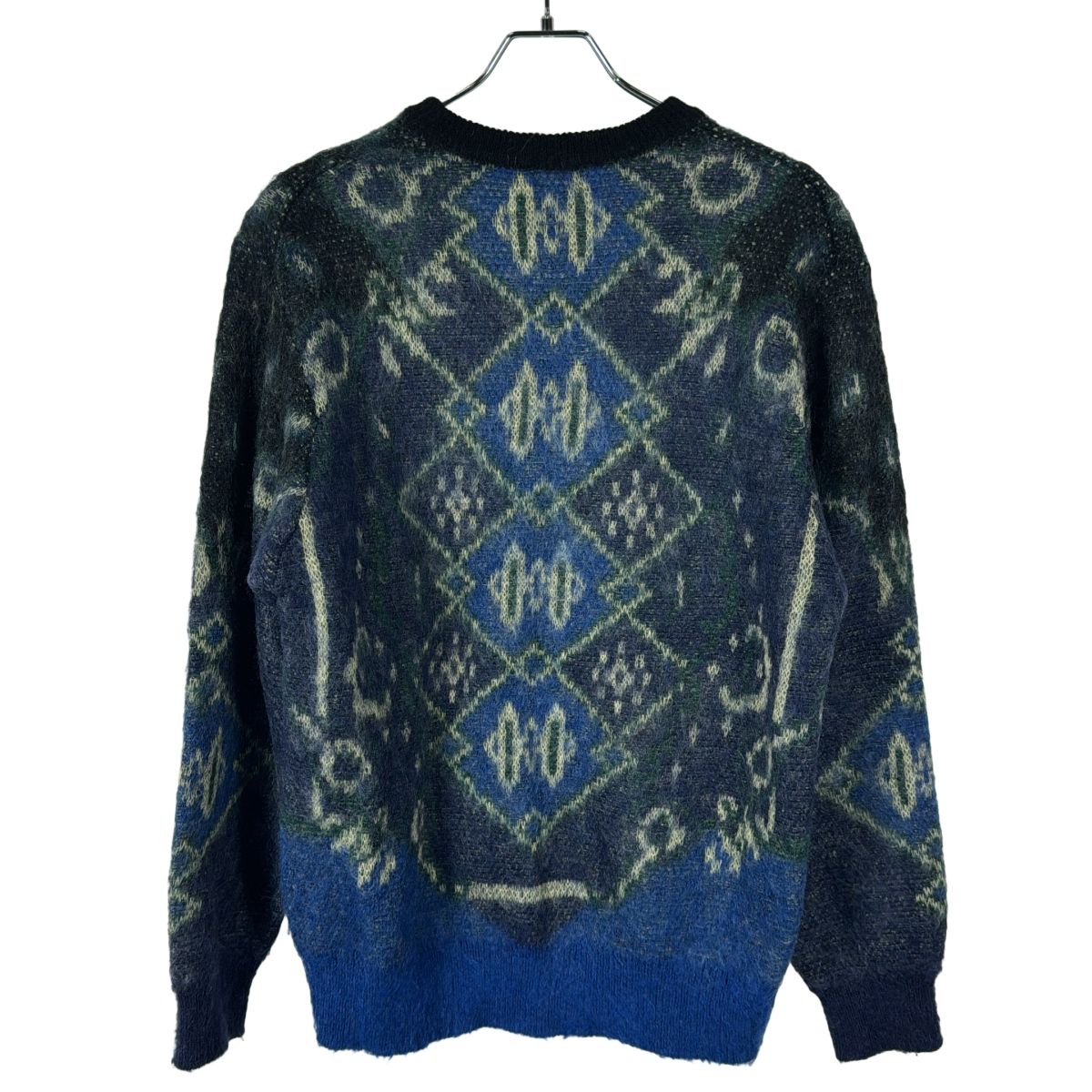 TOGA PULLA トーガ プルラ 21AW Mohair Jacquard knit pullover モヘア  