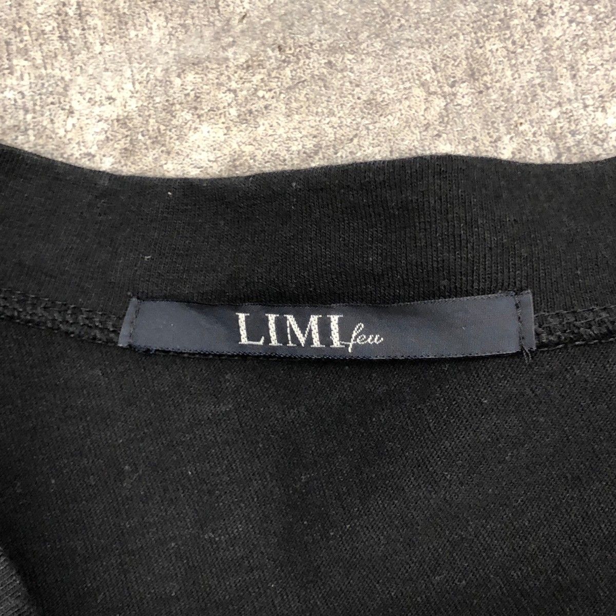 リミフゥ LIMI feu Yohji Yamamoto ヨウジヤマモト 変形 アシンメトリー ワンピース サイドスリット COTTON BLACK  黒 LH-T60-031 ワンピース 無地 ブラック Sサイズ 104LT-1 - メルカリ