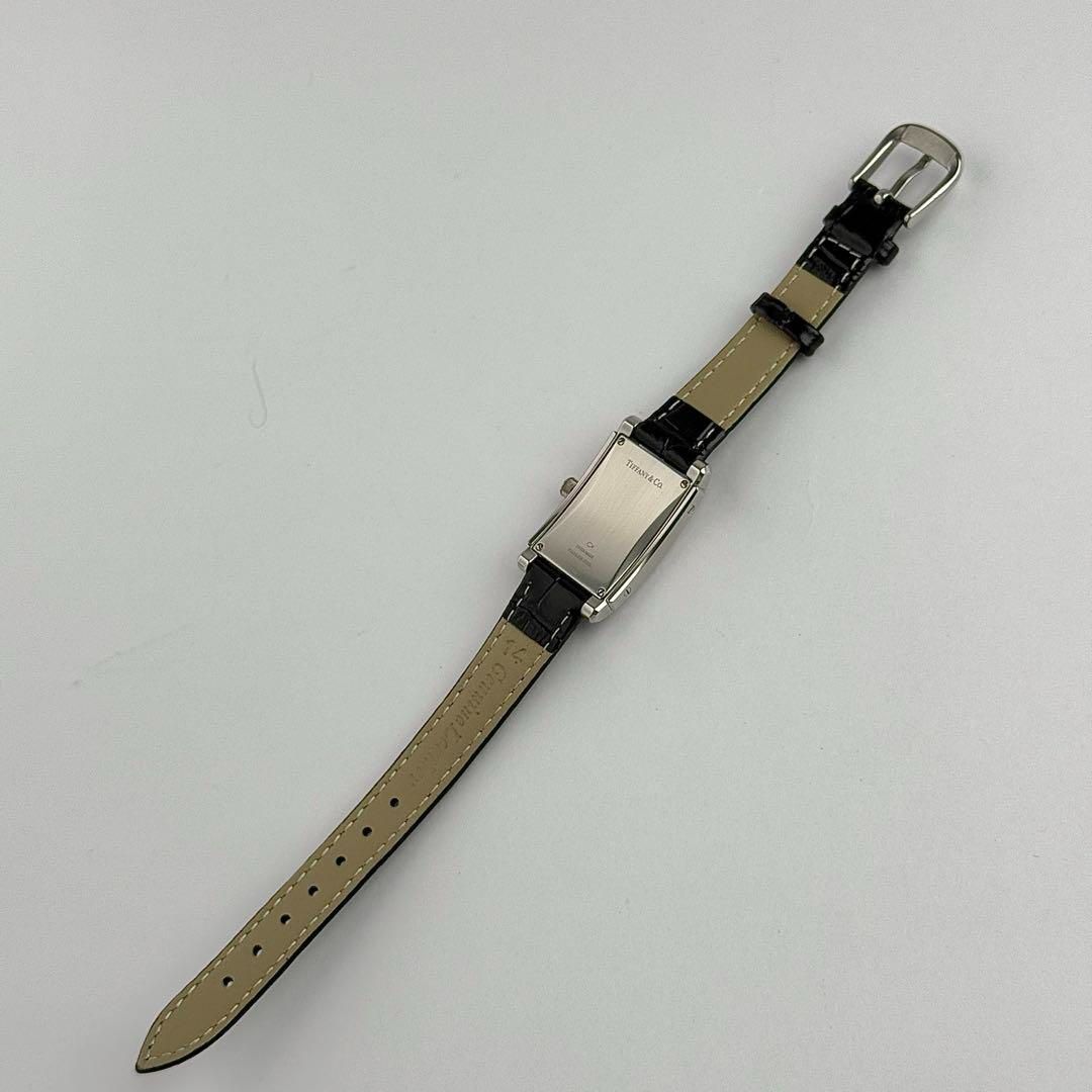 ティファニー グランド スモールセコンド 新品ベルト 新品電池