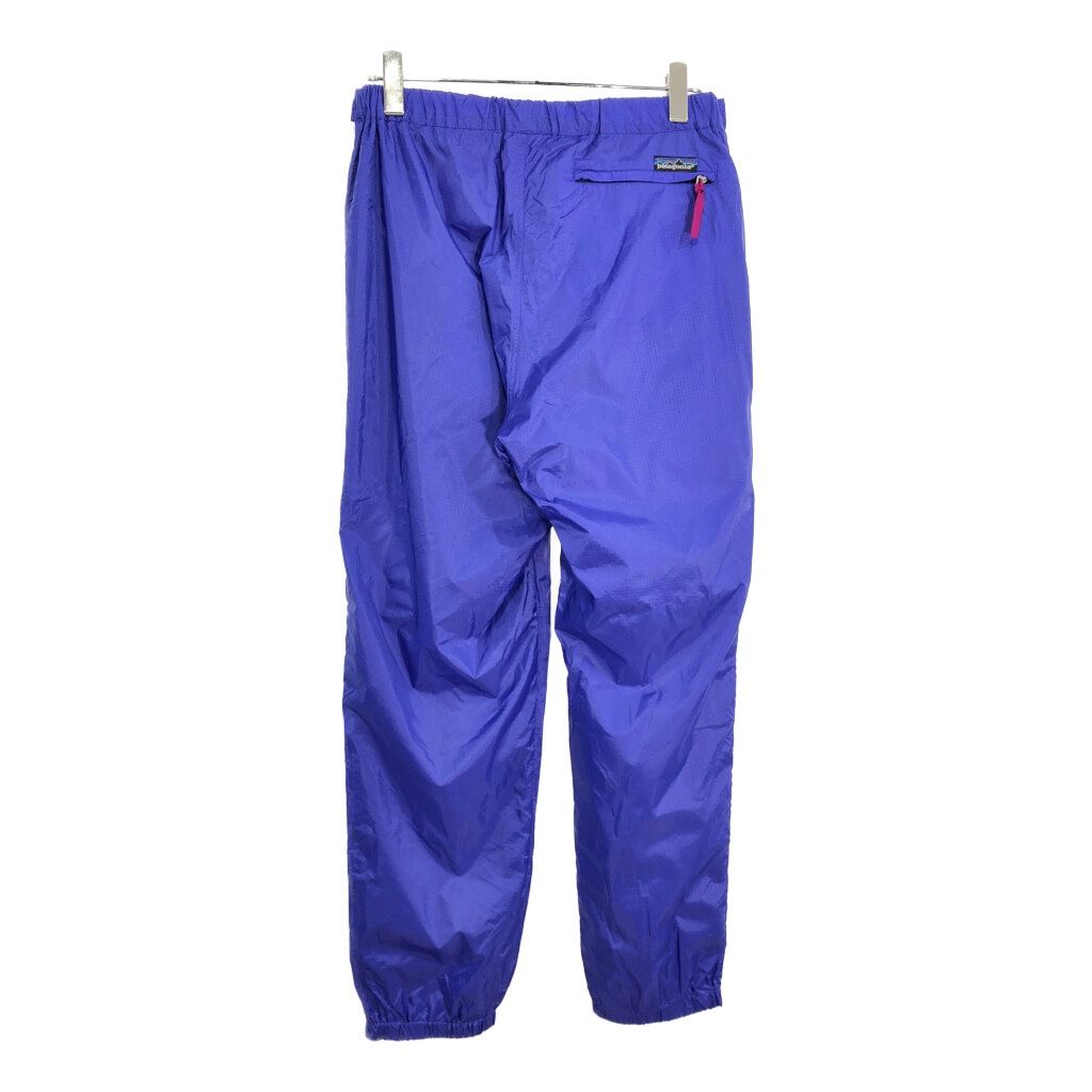 90年代 patagonia パタゴニア ナイロンパンツ アウトドア パープル メンズ L 古着 V4915
