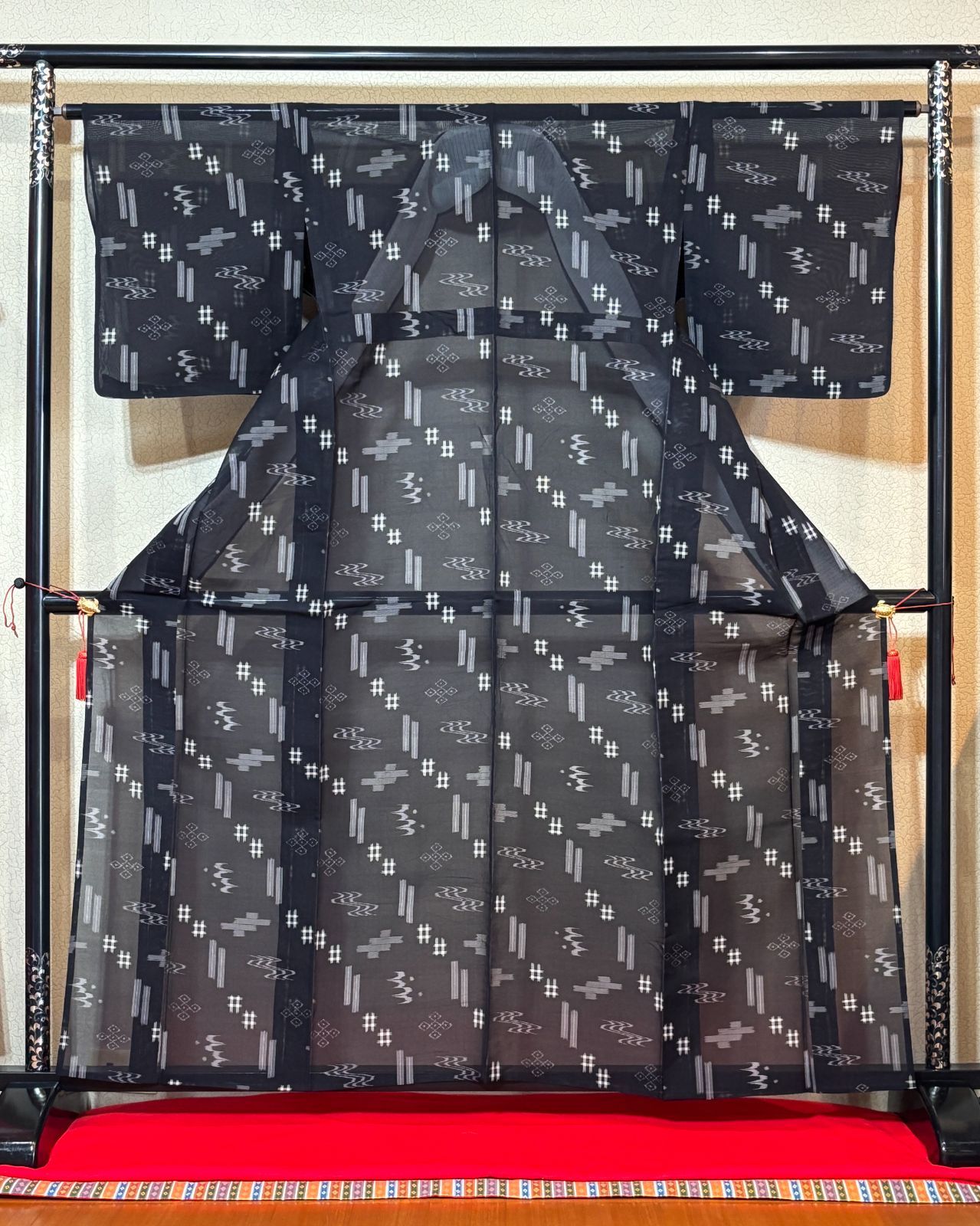 夏着物 本場琉球 壁上布 正絹 盛夏着物 AK-7852 夏着物 本場琉球 壁上布 正絹 盛夏着物 AK-7852 - メルカリ