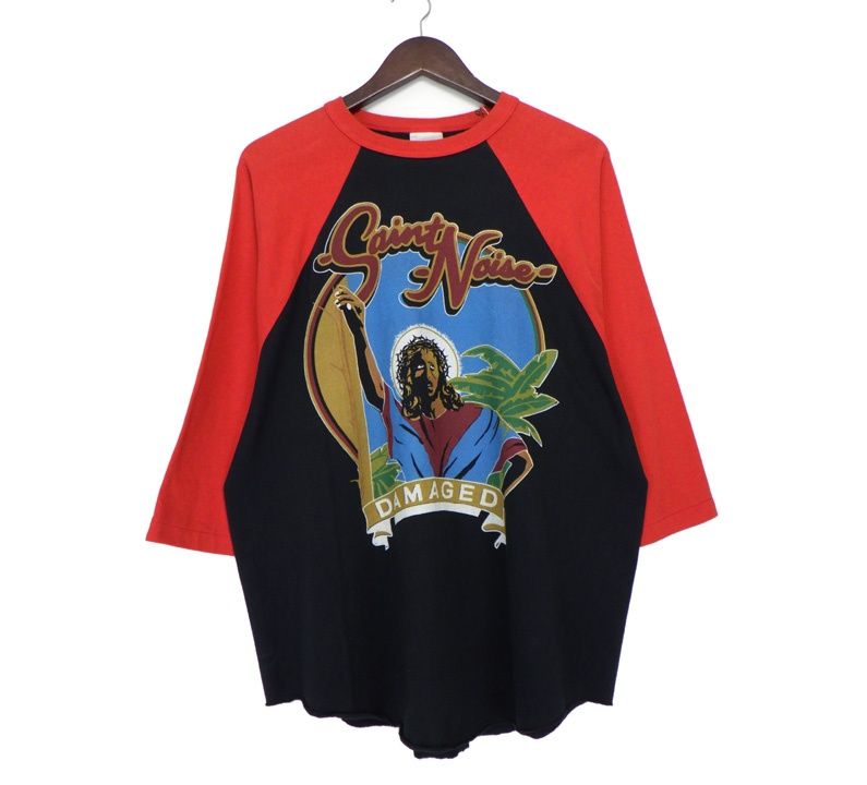 セントマイケル SAINT MICHAEL × ラストマン LASTMAN 25SS SM-HR8-0000-C27 SS TEE SNT NOISE ノイズ Tシャツ 41443