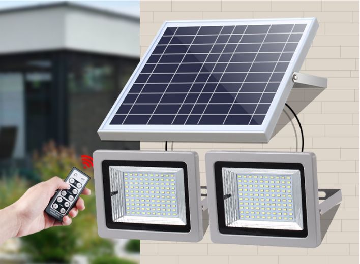太陽光発電 100LEDライト ソーラーライト 芝生 ガーデン 照明 高輝度 道しるべ 庭 撥水