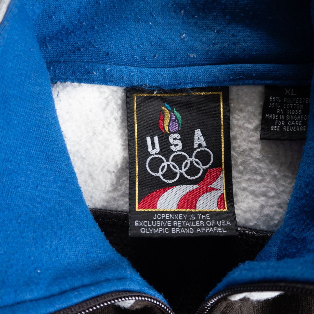 J.C.PENNEY 90s Olympic zip sweat jacket KANDAIZUMI_COM