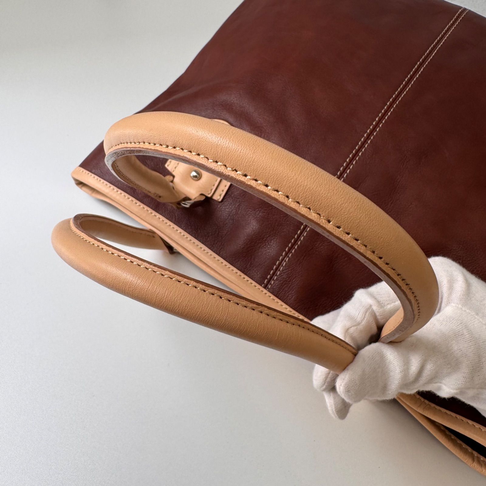 ✨Bランク SOMES ソメスサドル トートバック bag 大容量 A4 レザー 本