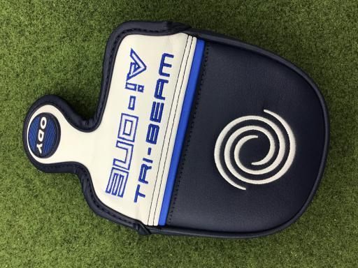 中古】 オデッセイ Ai-ONE TRI-BEAM 2-BALL BLADE CS 34インチ パター