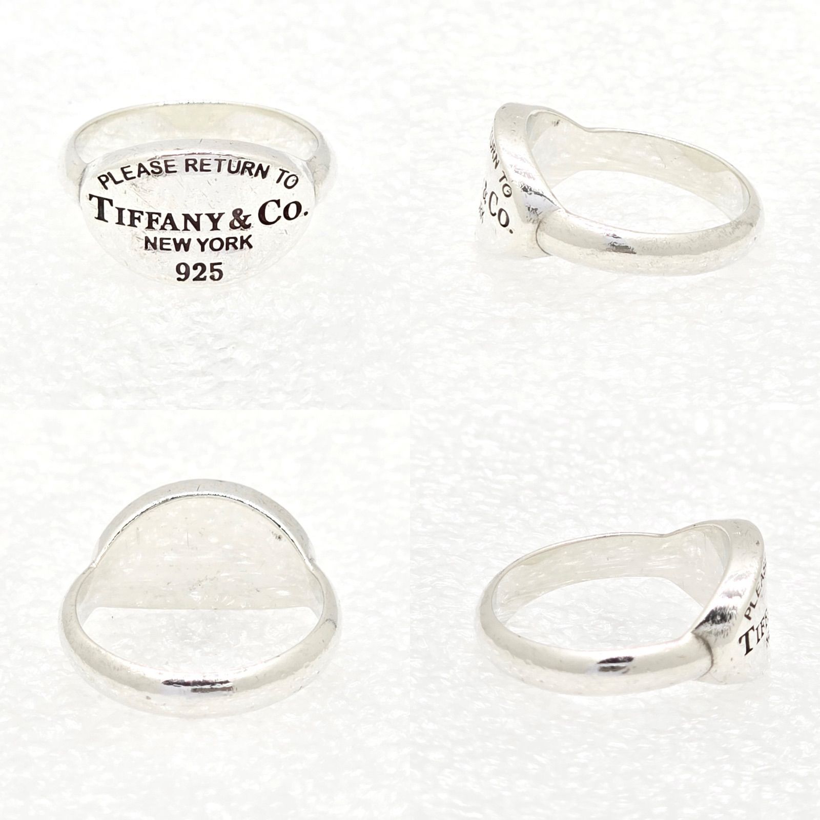 ティファニー／SV925 スターリングシルバー オーバル フォトフレーム ティファニー／SV925 スターリングシルバー オーバル フォトフレーム