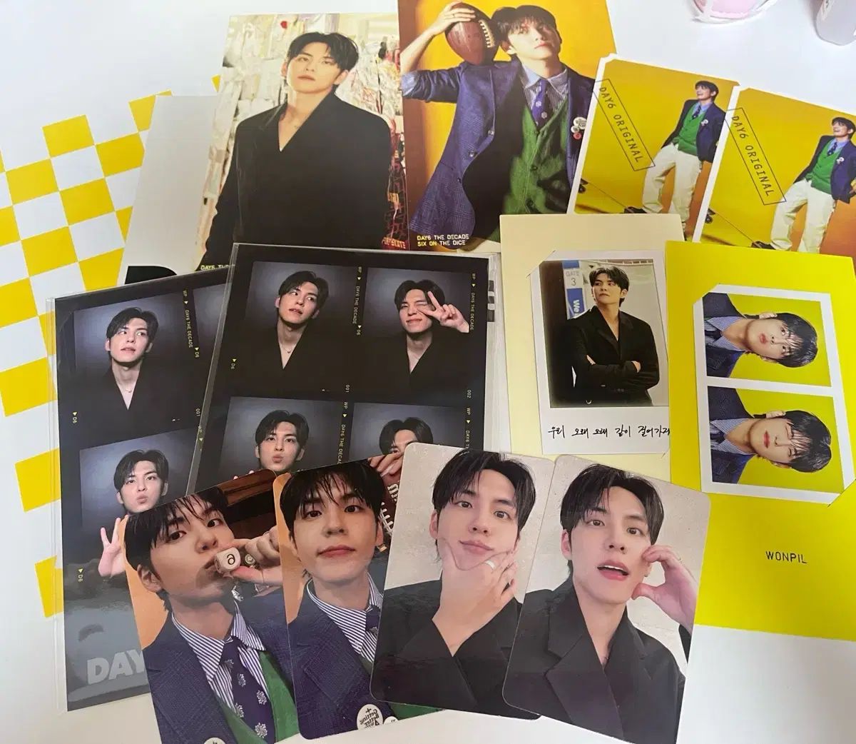 DAY6 デイシックス ウォンピル WONPIL The decade アルバム フルセット FULL SET ダイス＆シティ