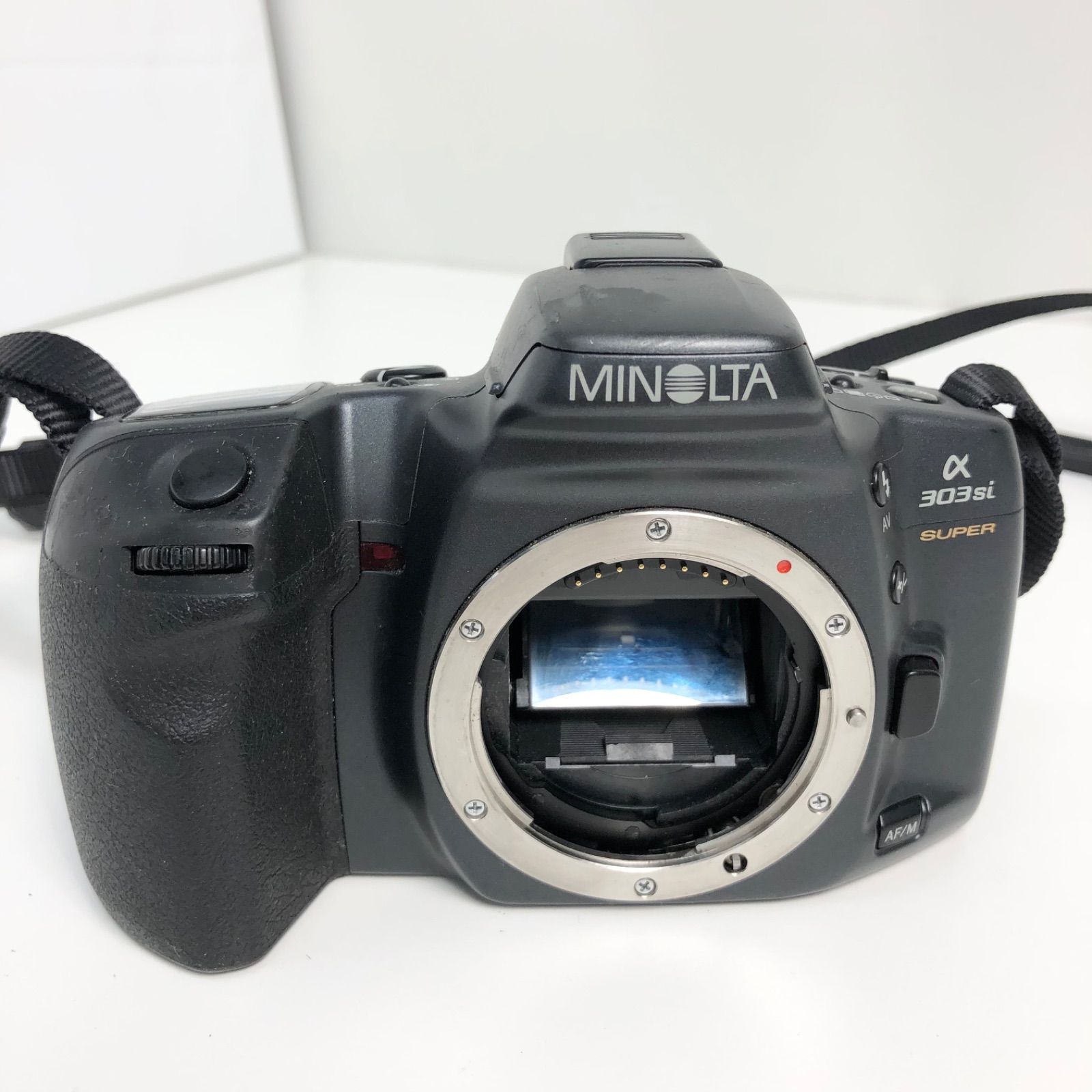 ミノルタ MINOLTA α303si フィルムカメラー眼レフ カメラ♬ - メルカリ