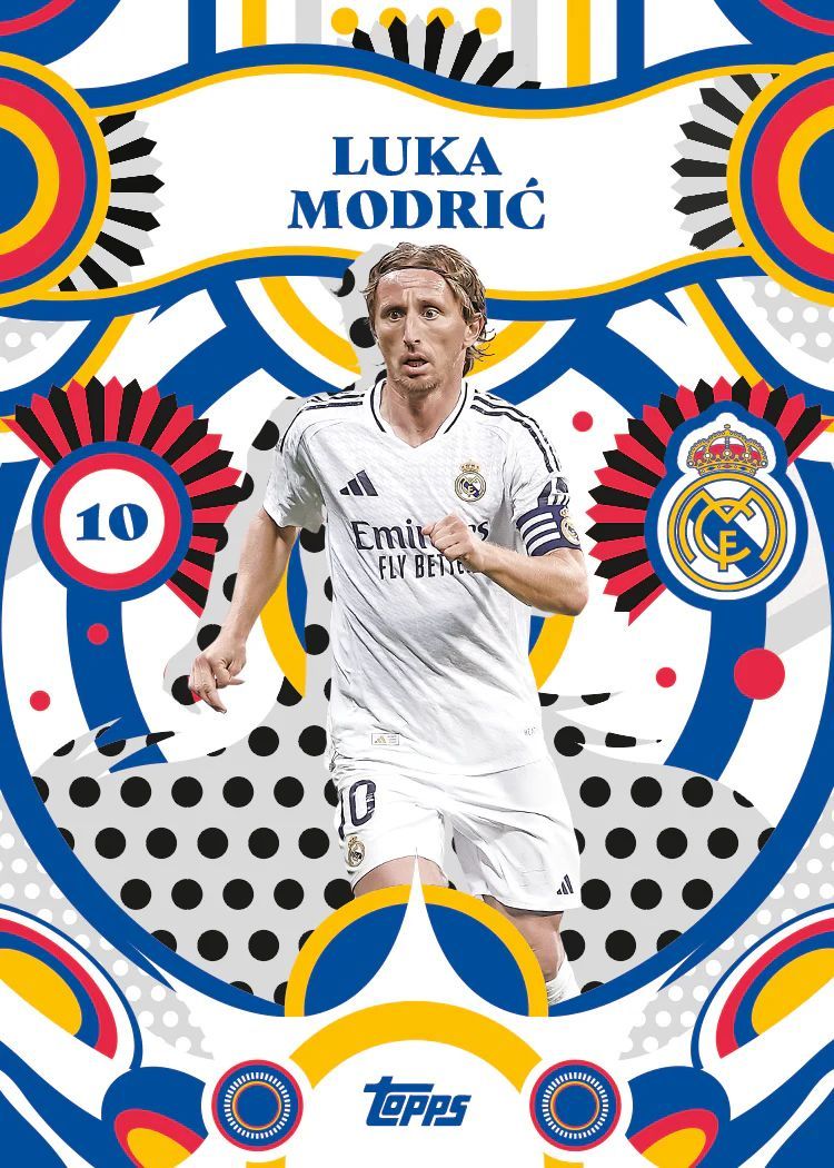 ラスト1BOX！海外即完売商品！【Topps Real Madrid Team Set 2024/25