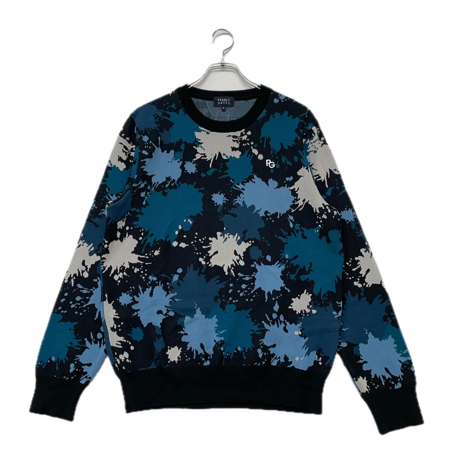 PERLYGATES ブルーセーター メンズ パーリーゲイツ PEARLY GATES セーター 5(L) 紺系 ネイビー系