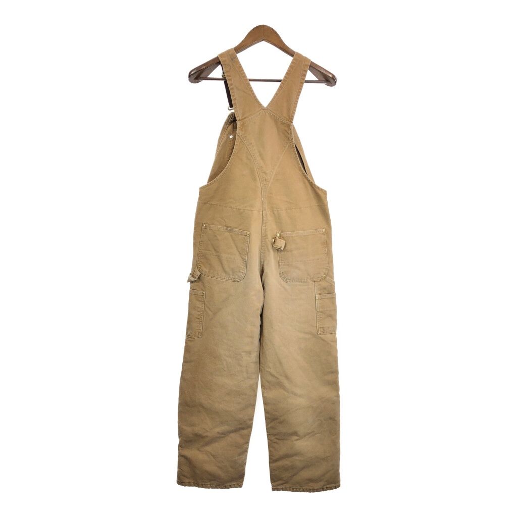 00年代 USA製 Carhartt カーハート ダック ダブルニー ビブ