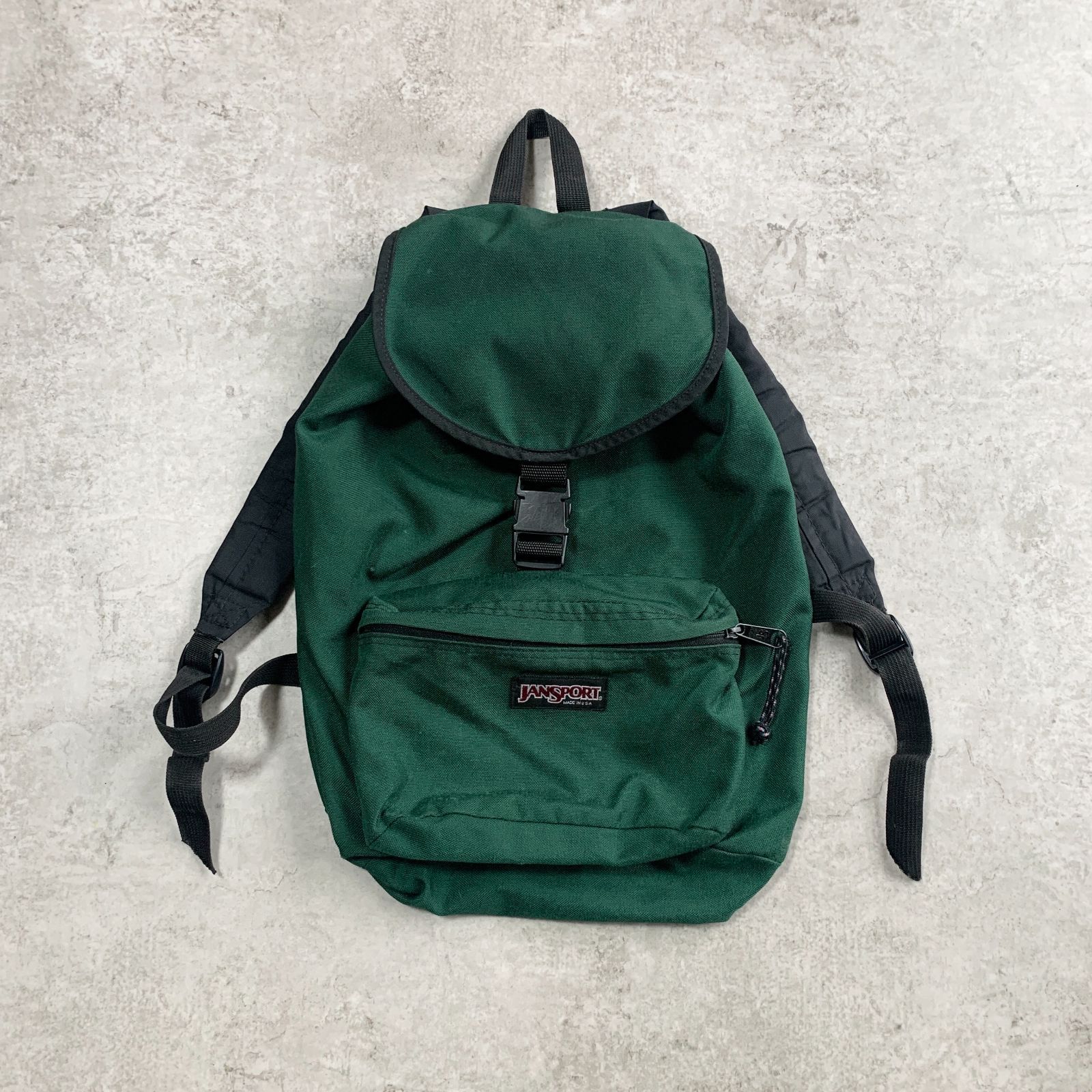 90s USA製 JANSPORT Drawstring backpack ジャンスポーツ 絞りバック 