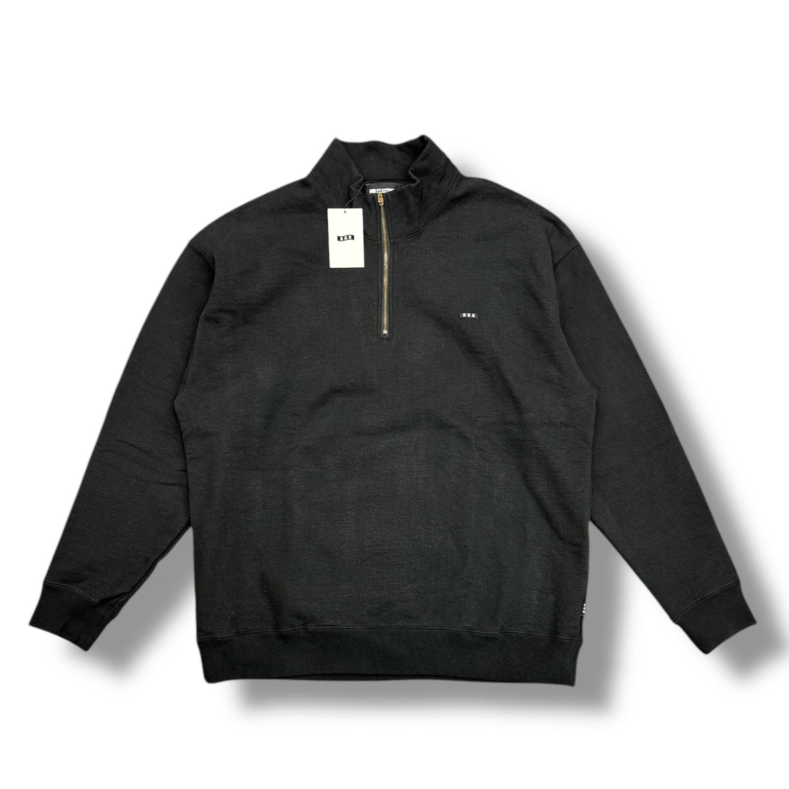 参考上代31900円 未使用品 GOD SELECTION XXX 24AW HALF ZIP SWEAT 