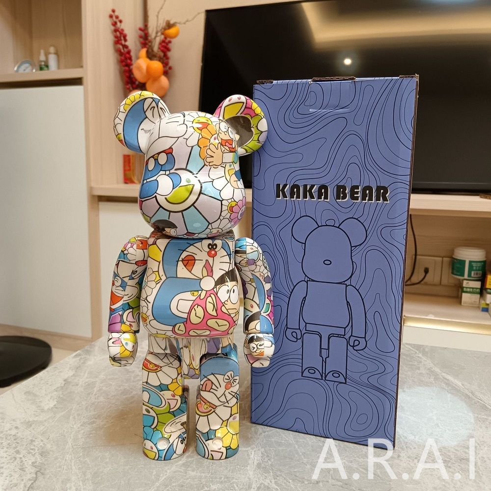 新品未使用】【割引価格】【数量限定】 ベアブリック BE@RBRICK 村上隆 FLOWER フラワー 400% 28センチ ドラえもん お花 ABS  - メルカリ