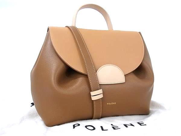 □極美品□ POLENE ポレーヌ レザー クロスボディ ワン □極美品□ POLENE ポレーヌ レザー クロスボディ ワン