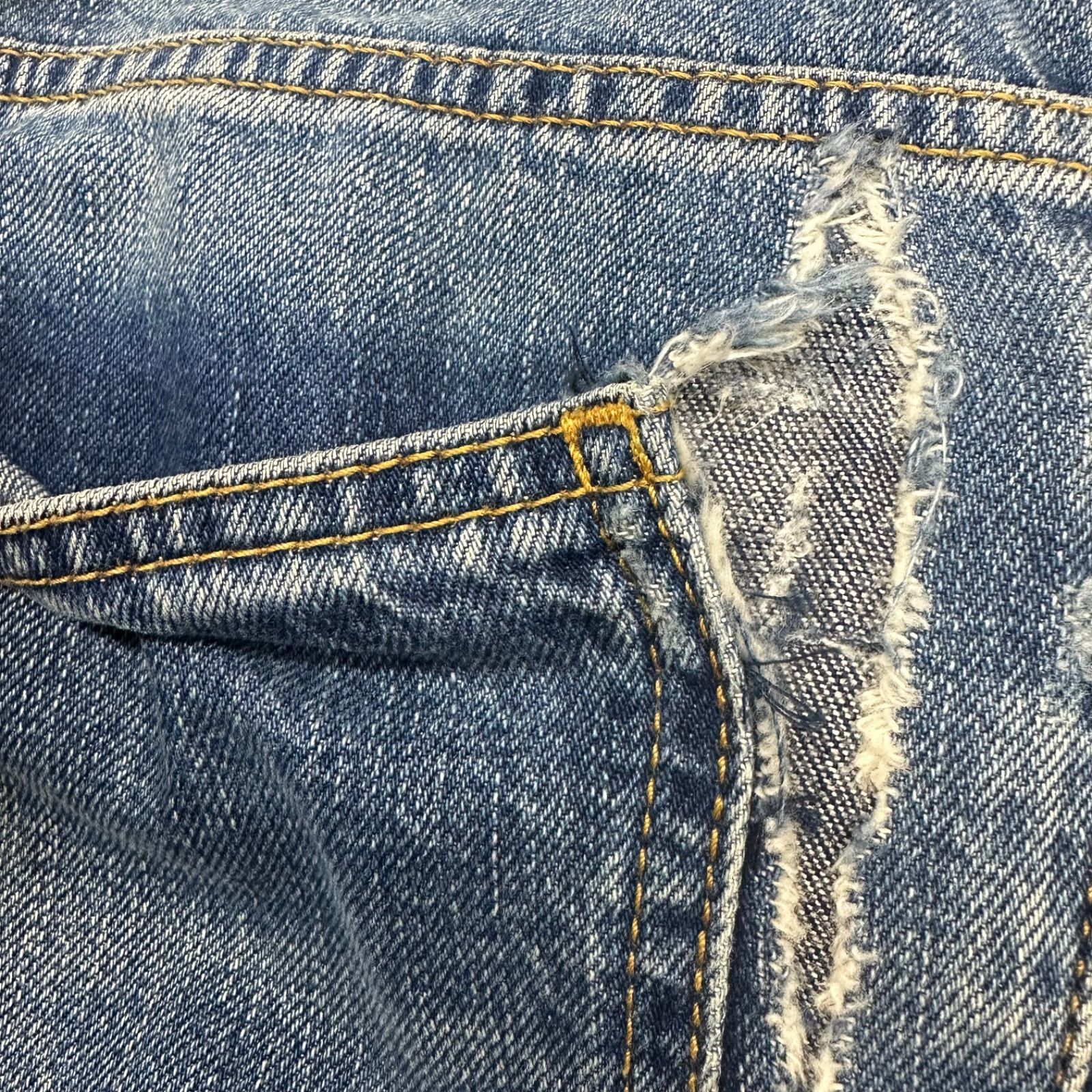 MAISON MARGIELA ⑩ 10番 17AW CUFFS DENIM PANTS カフスデニムパンツ 