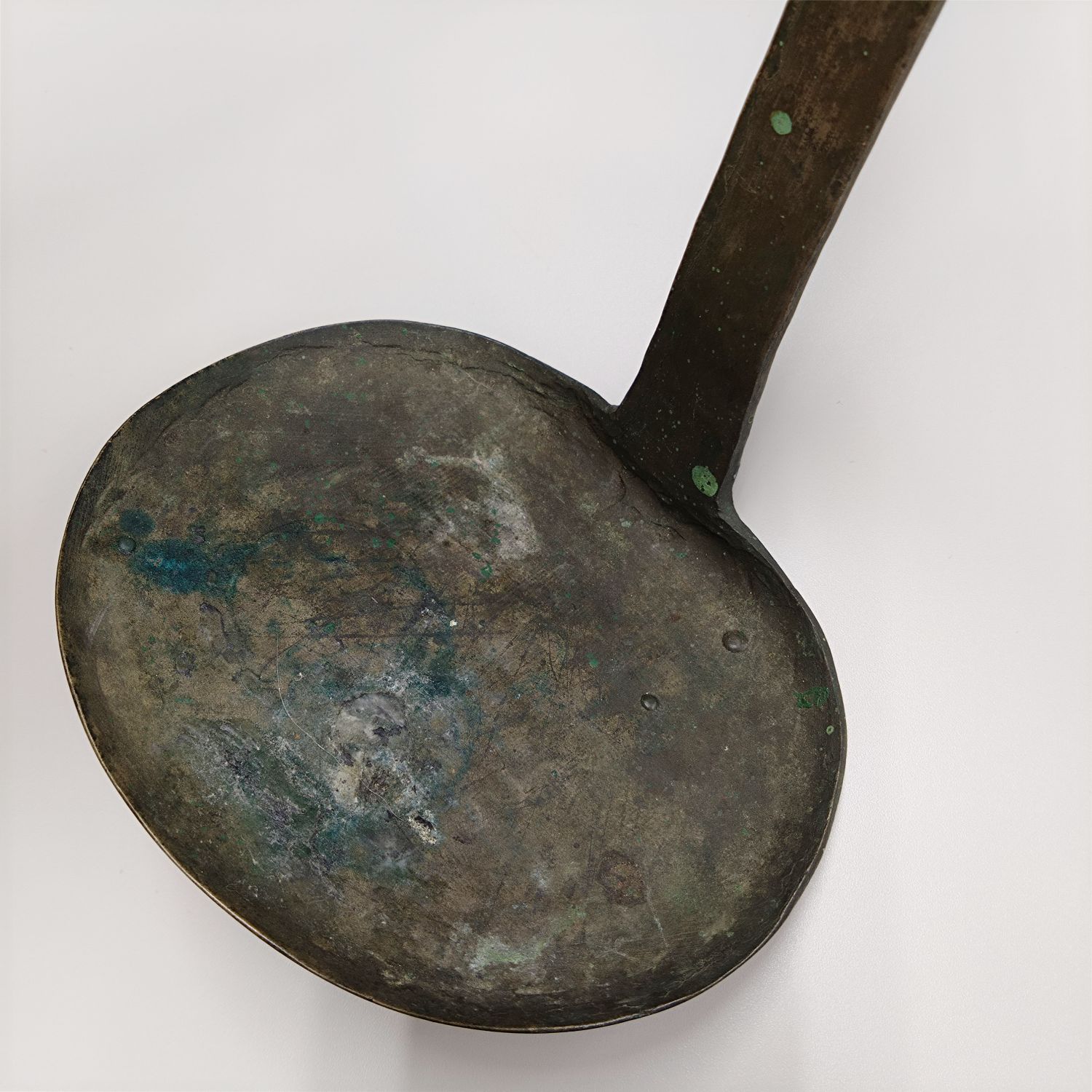 李朝 灯火器台 灯明台 燭台 灯りとり 真鍮 30cm 古道具坂田 0075