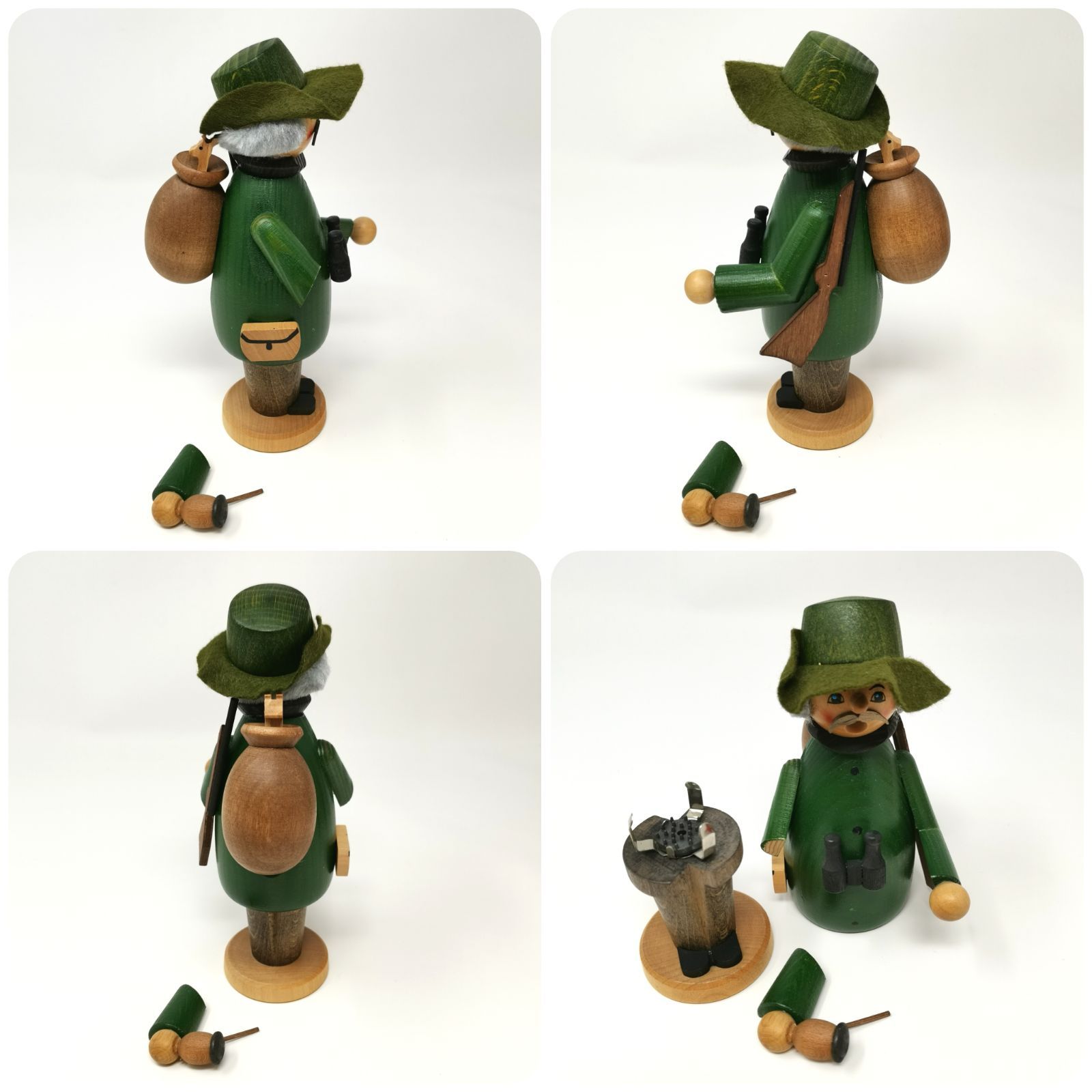 パイプ人形 ドイツ クーネルト社 5セット 煙出し人形 管理番号