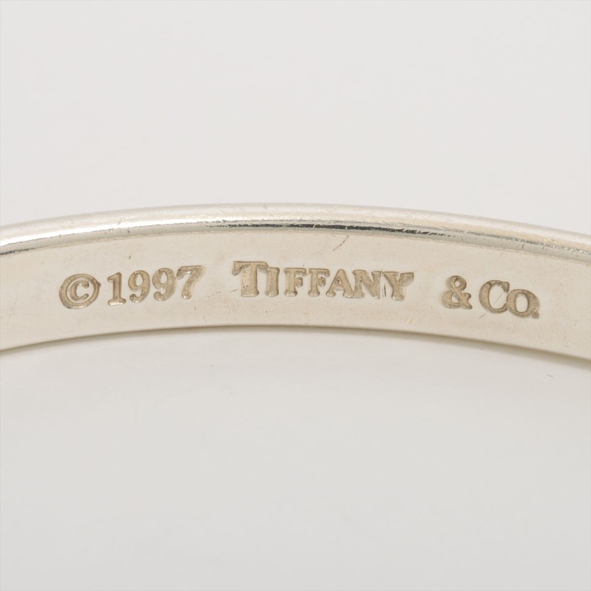 Tiffany & Co. シルバー925 バングル 1997年 Tiffany & Co. 1997年製 925シルバー バングル ティファニー