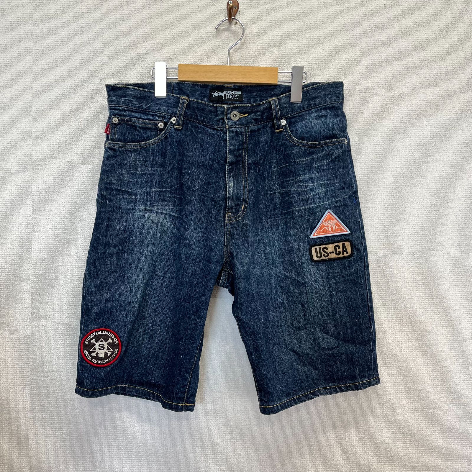STUSSY ROUGHRUGGED DENIM ステューシー デニム ハーフパンツ ショート 