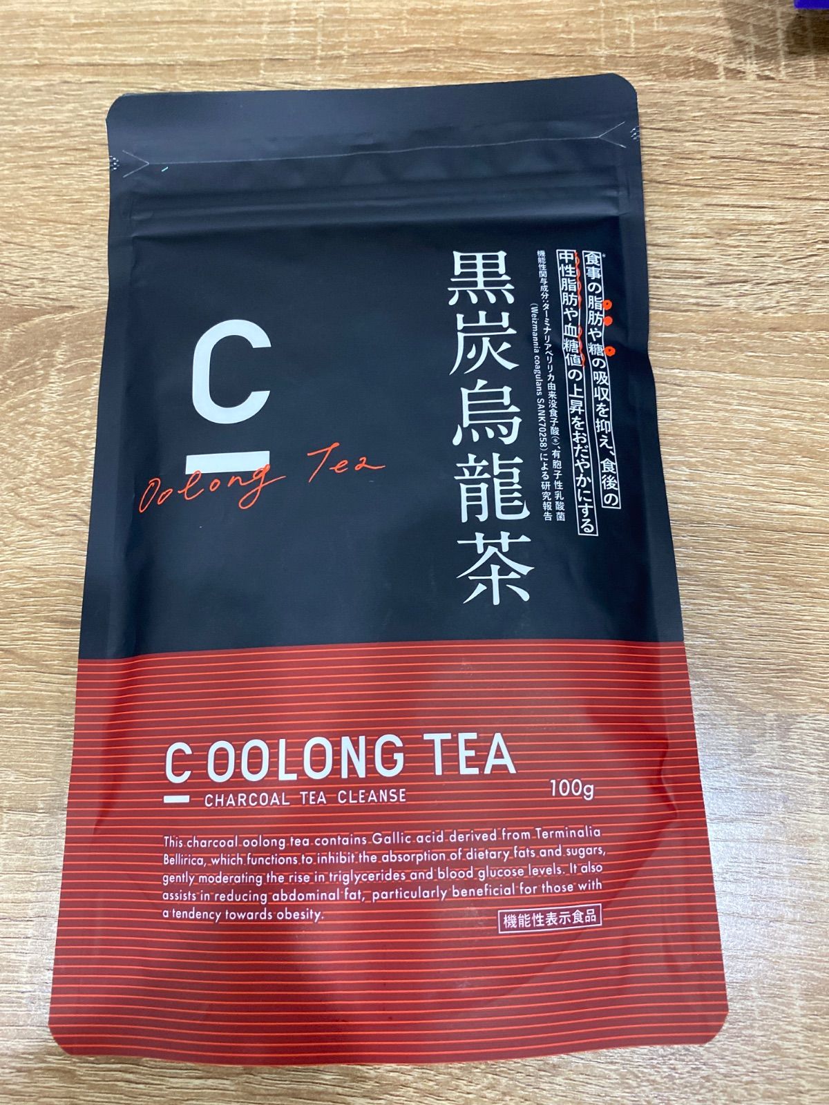 C OOLONG TEA 黒炭烏龍茶 チャコールティークレンズ 100g - メルカリ