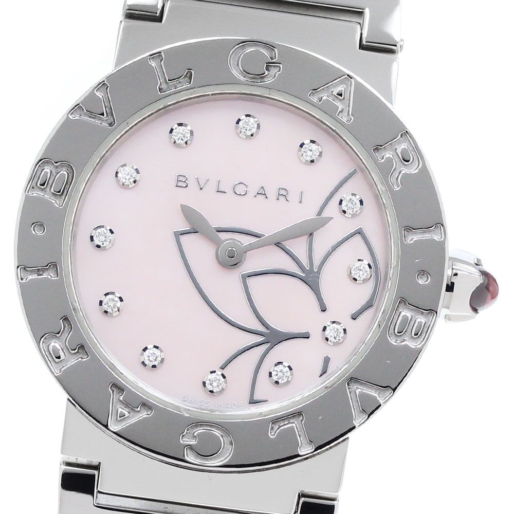 ブルガリ BVLGARI BBL26S ブルガリブルガリ 12Pダイヤ フラワー
