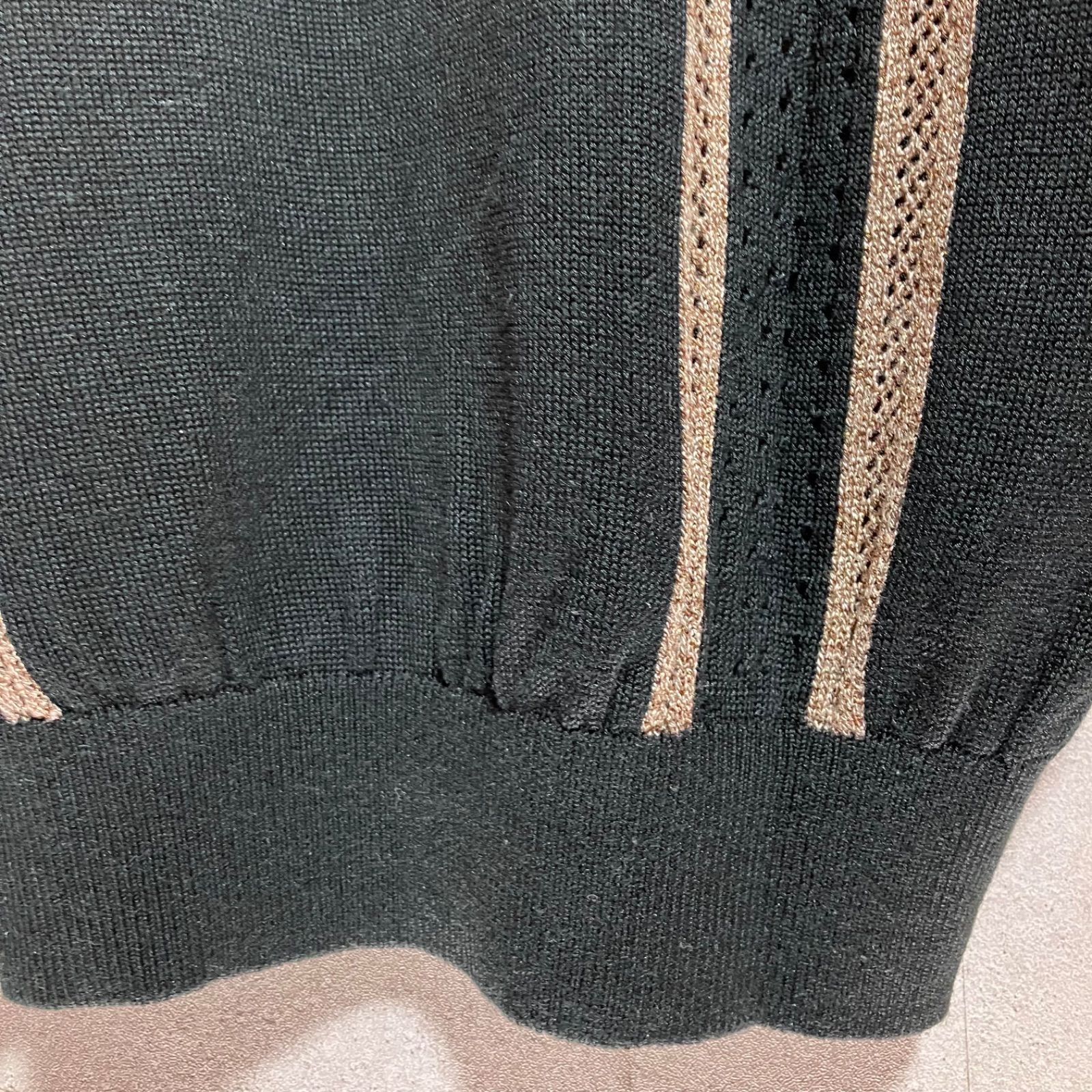 HARDY AMIES SPORT ハーディエイミス サマーニット ロゴ 半袖