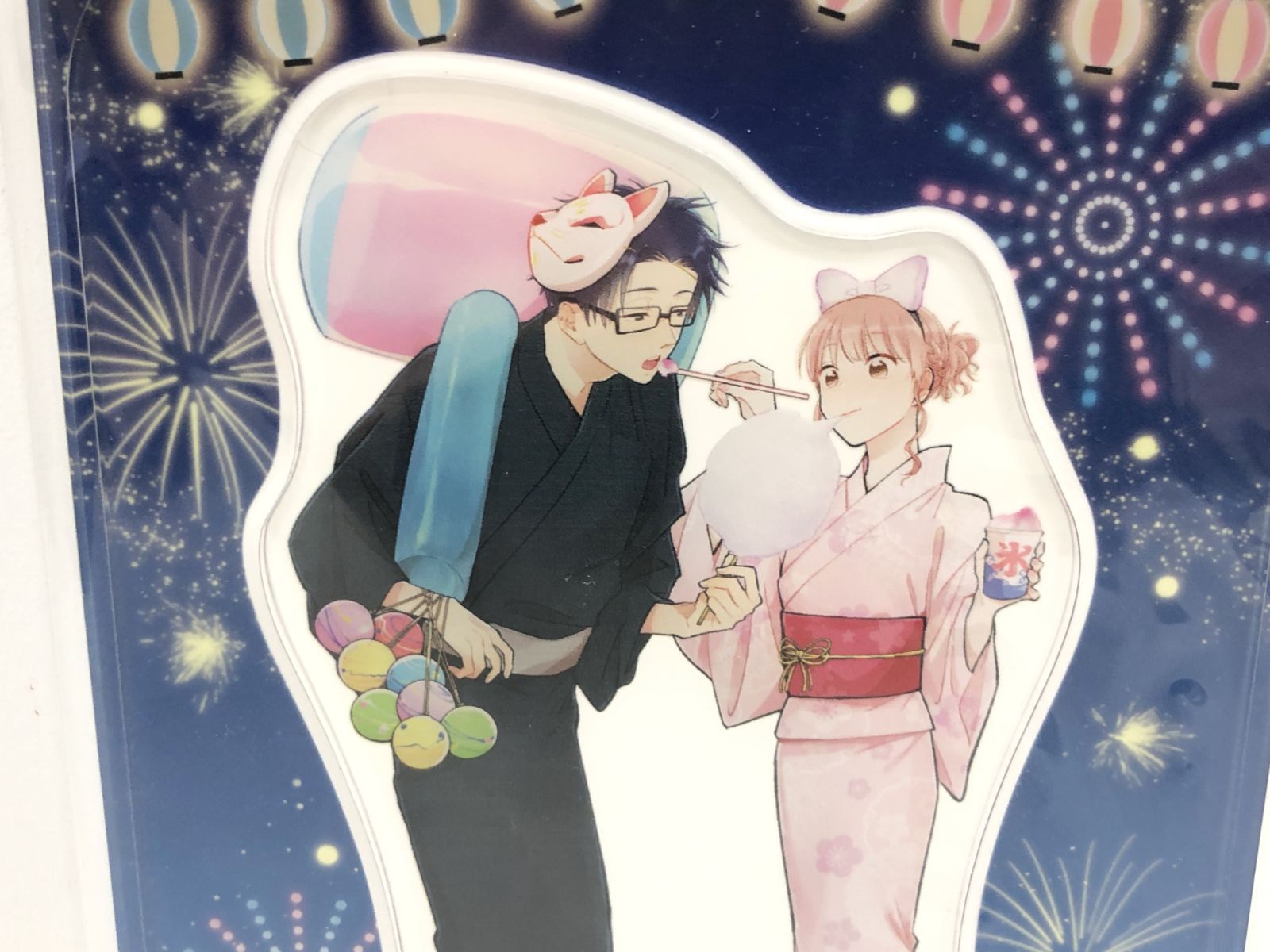 小牧店】未開封 ヲタ恋 アクリルジオラマ 成海＆宏嵩 【PT710-1298