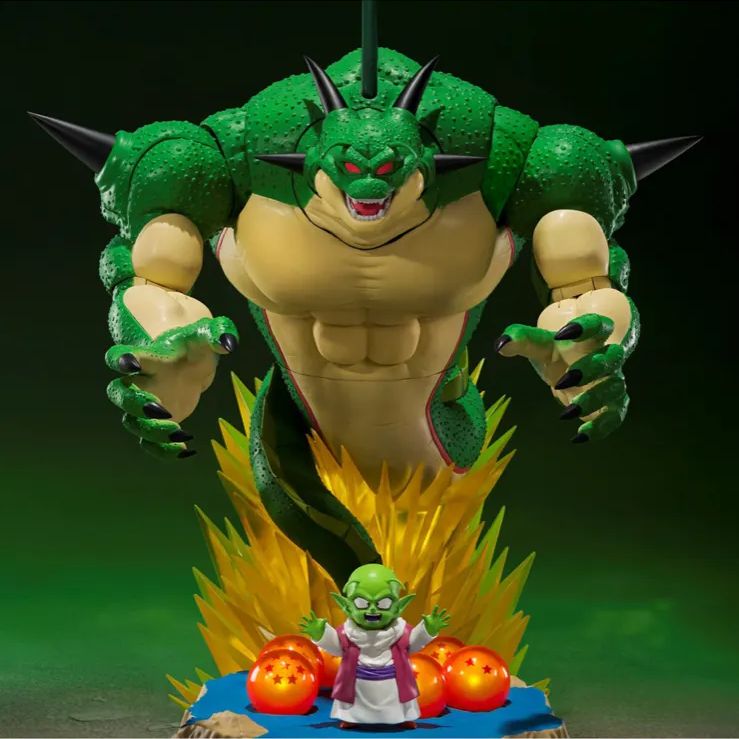 新品未開封】S.H.Figuarts ポルンガ＆デンデ 光るドラゴンボールセット 