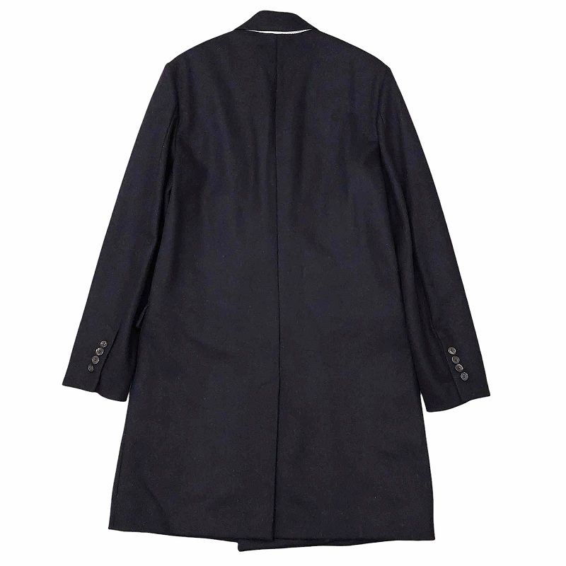 アミ アレクサンドル マテュッシ ami alexandre mattiussi CLASSIC DOUBLE BREASTED COAT  ダブルチェスターコート ロングコート ジャケット 46 ダークネイビー