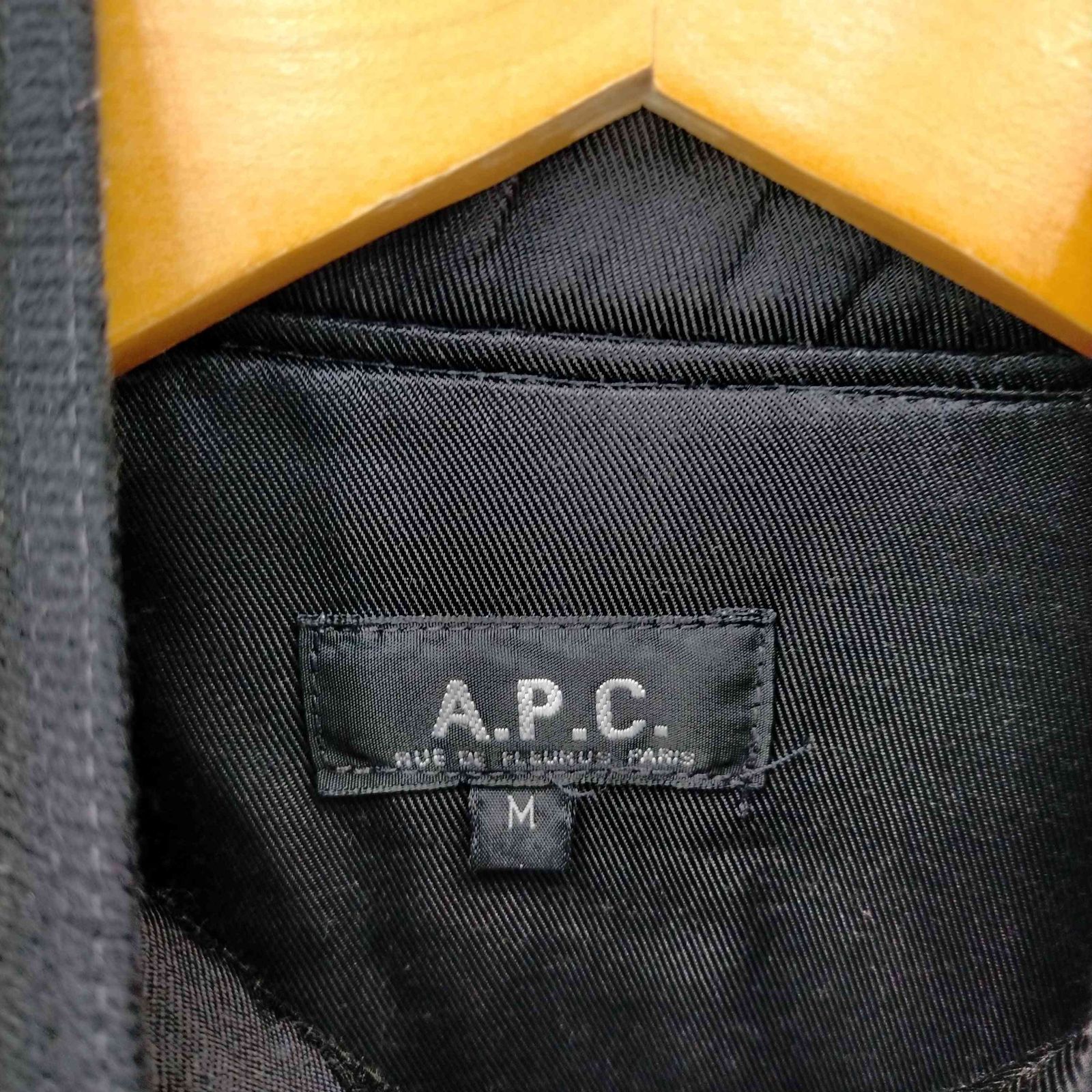 アーペーセー A.P.C. ウールジップアップブルゾン メンズ import：M