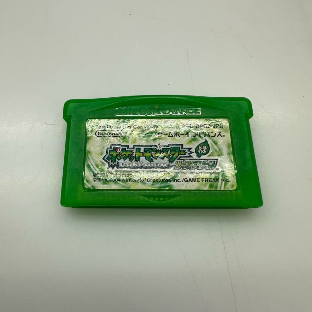 05w14696 ポケットモンスター リーフグリーン ゲームソフト