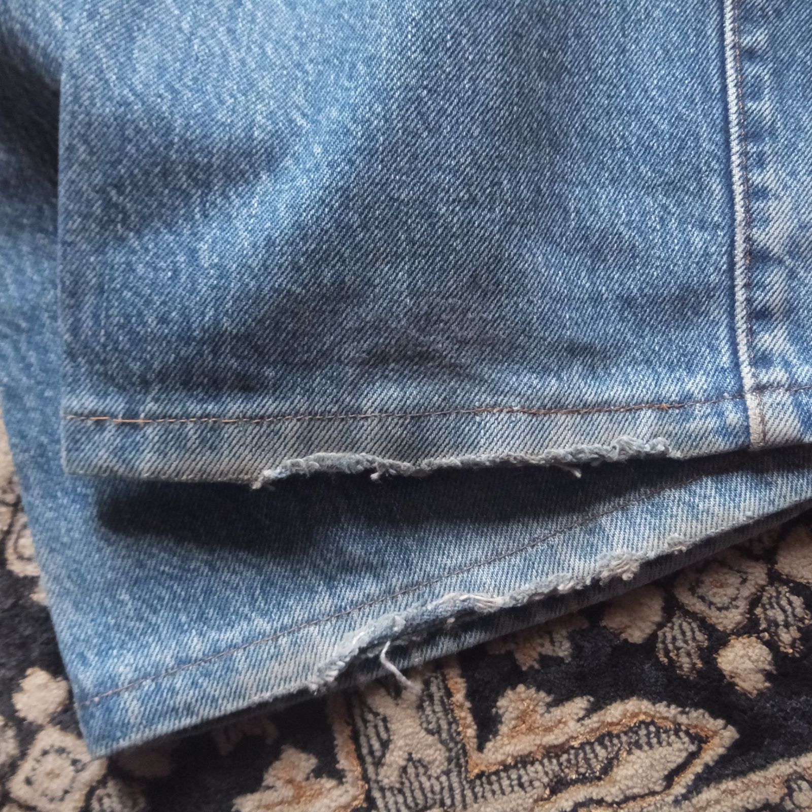 80s levis 501 黒カン 赤耳 セルビッチ エルパソ工場 デニムパンツ W34 