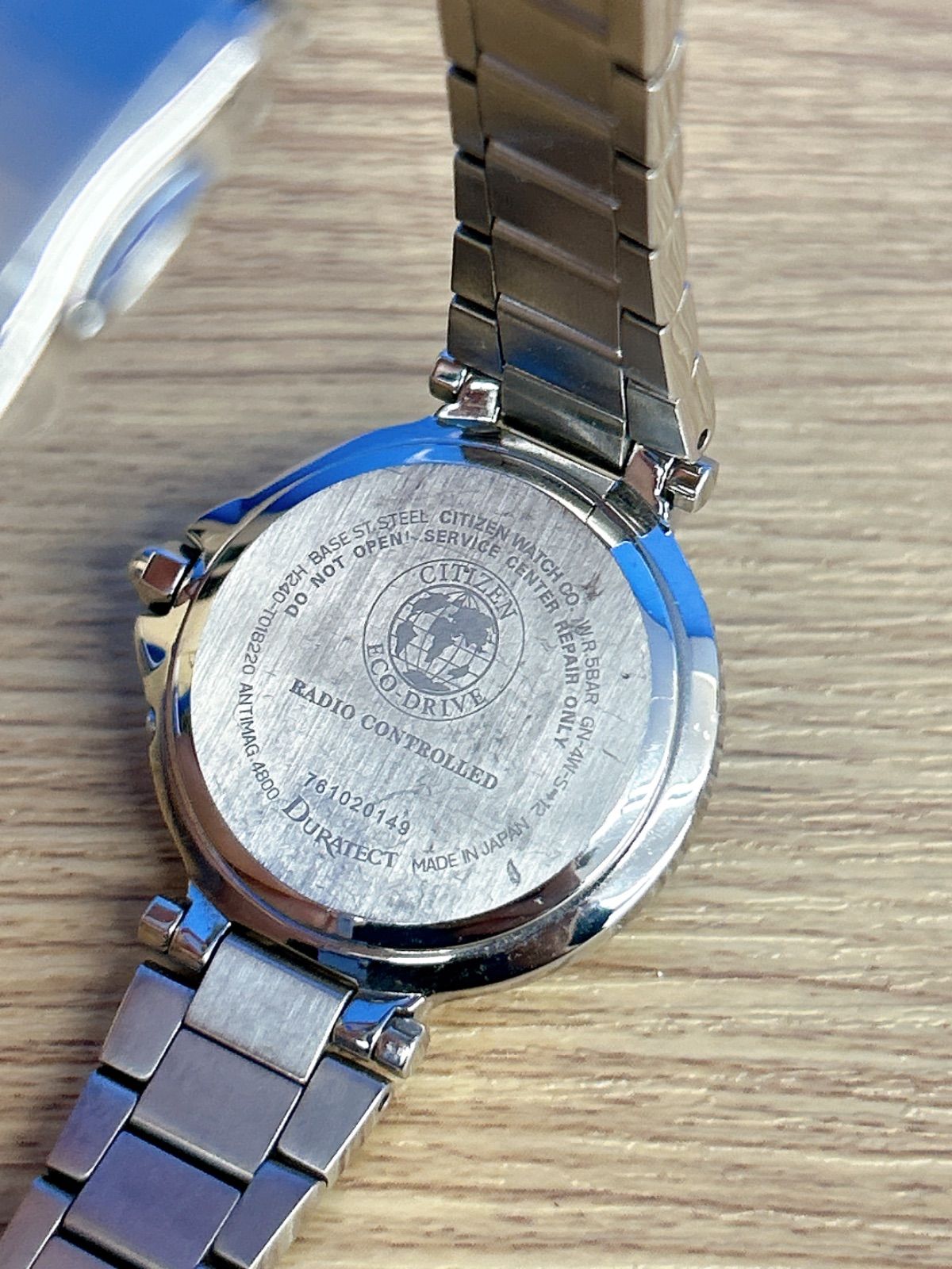 CITIZEN H240-T018220 腕時計 エコドライブ 純正レザーANA ほぼ新品 シチズン CITIZEN クロスシー H240-T018220 レディース腕時計