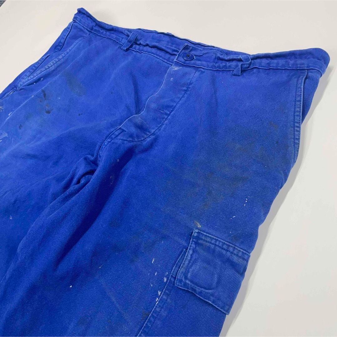 ユーロヴィンテージ 70s W36 フレンチワークパンツ コットンツイル