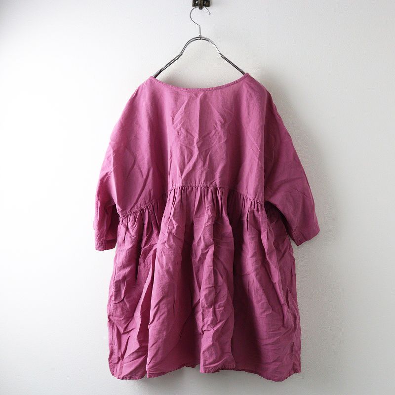 2024SS ネストローブ nest Robe 2Wayチュニックブラウス F/ピンク