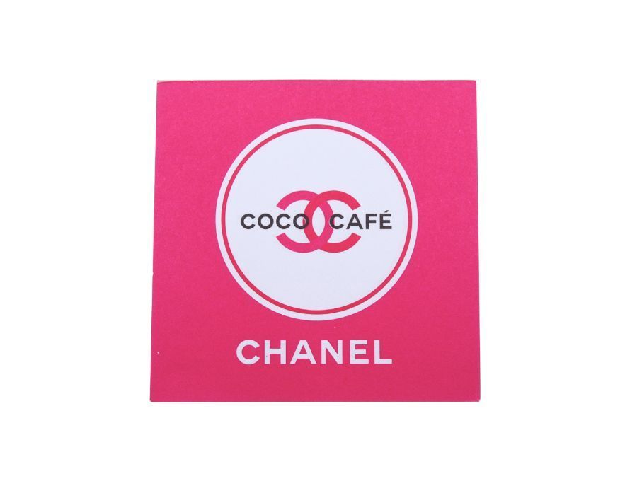 シャネル ノベルティ メモ帳 付箋 3個セット 2018ホリデー COCO CAFE
