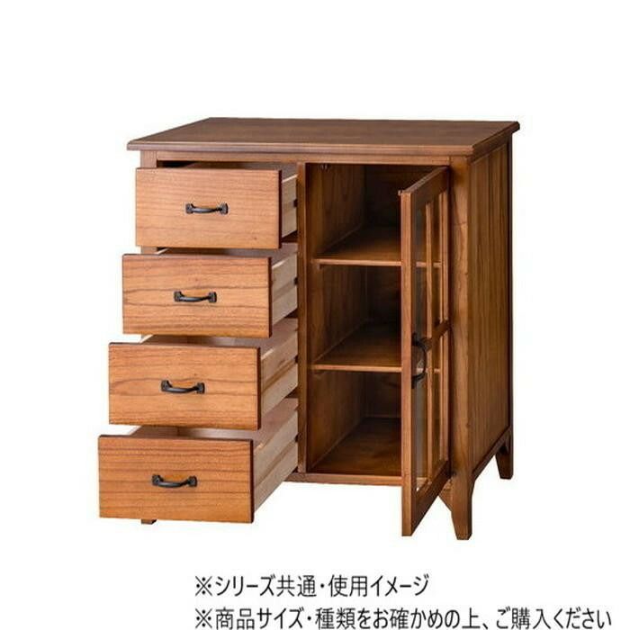 東谷 ティンバー キャビネット ブラウン PM-320