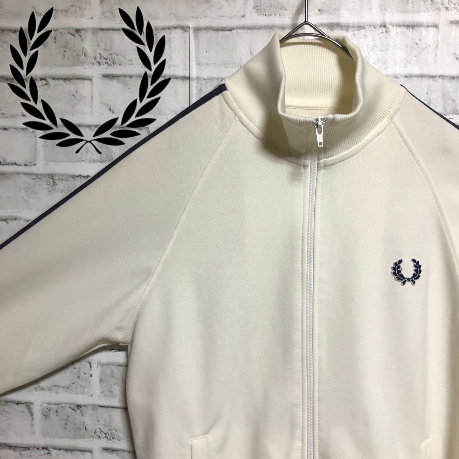 90s⭐️Fred Perry トラックジャケット M 刺繍月桂樹vintage - ジャージ