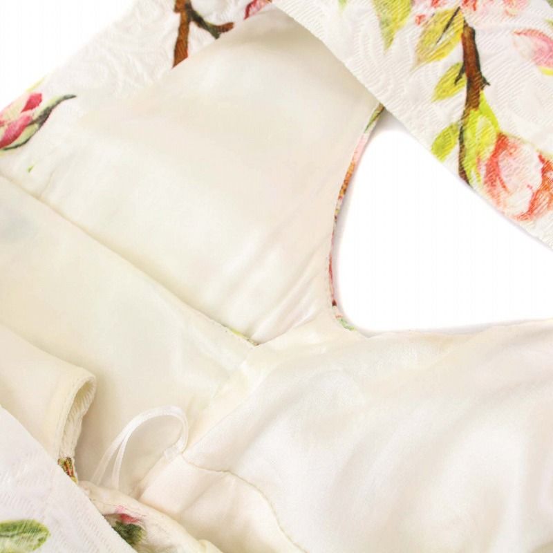 ドルチェ&ガッバーナ D&G ロング ワンピース タイト 花柄 ノースリーブ ドルチェ&ガッバーナ D&G ロング ワンピース タイト 花柄