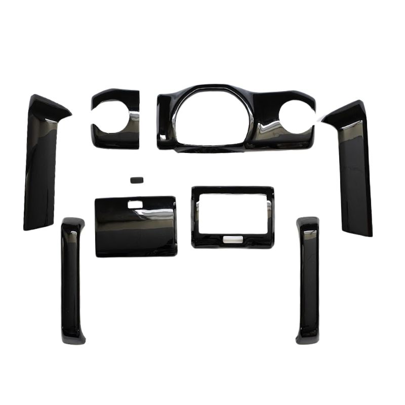 再入荷 ピアノブラック 3Dドレスアップインテリアパネル 9Pセット ハスラー MR31 H26|12-R1|12 YourParts e0190 車 カスタム パーツ 内装 おしゃれ
