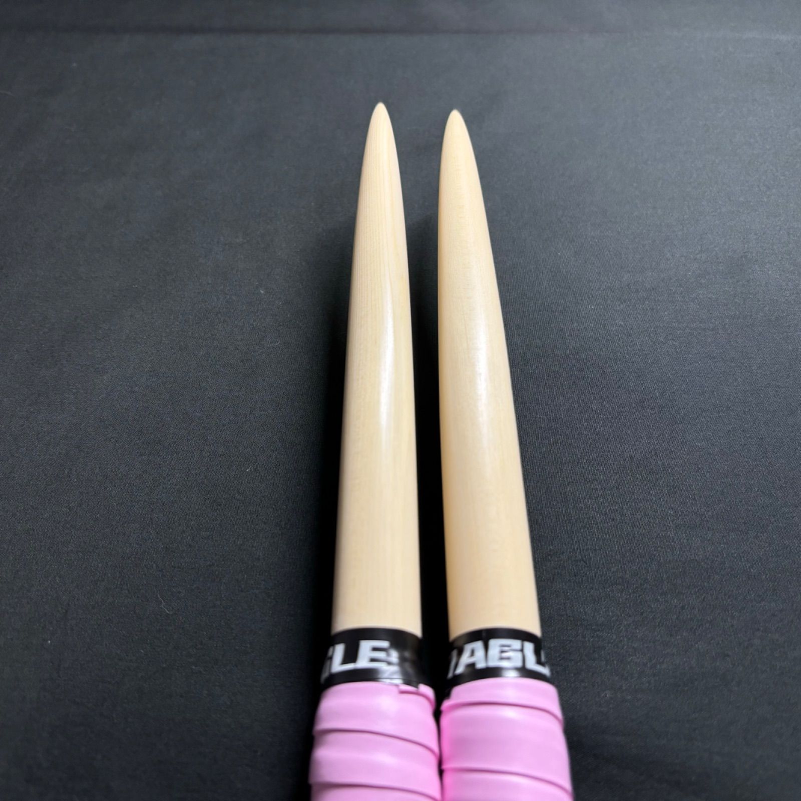 米ヒバ万能型】太鼓の達人 マイバチ 直径2.0cm×長さ37.0cm 桜色
