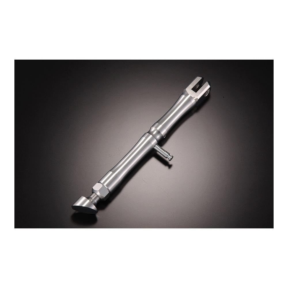 数量 サイドスタンド アルミアジャストスタンド ロング Gクラフト Gcraft 235mm-285mm シルバー モンキー等 32037