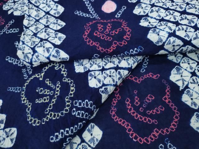 平和屋着物∴夏物 浴衣 有松鳴海絞り 枝梅間道 綿 ♥ CAAY4413ng