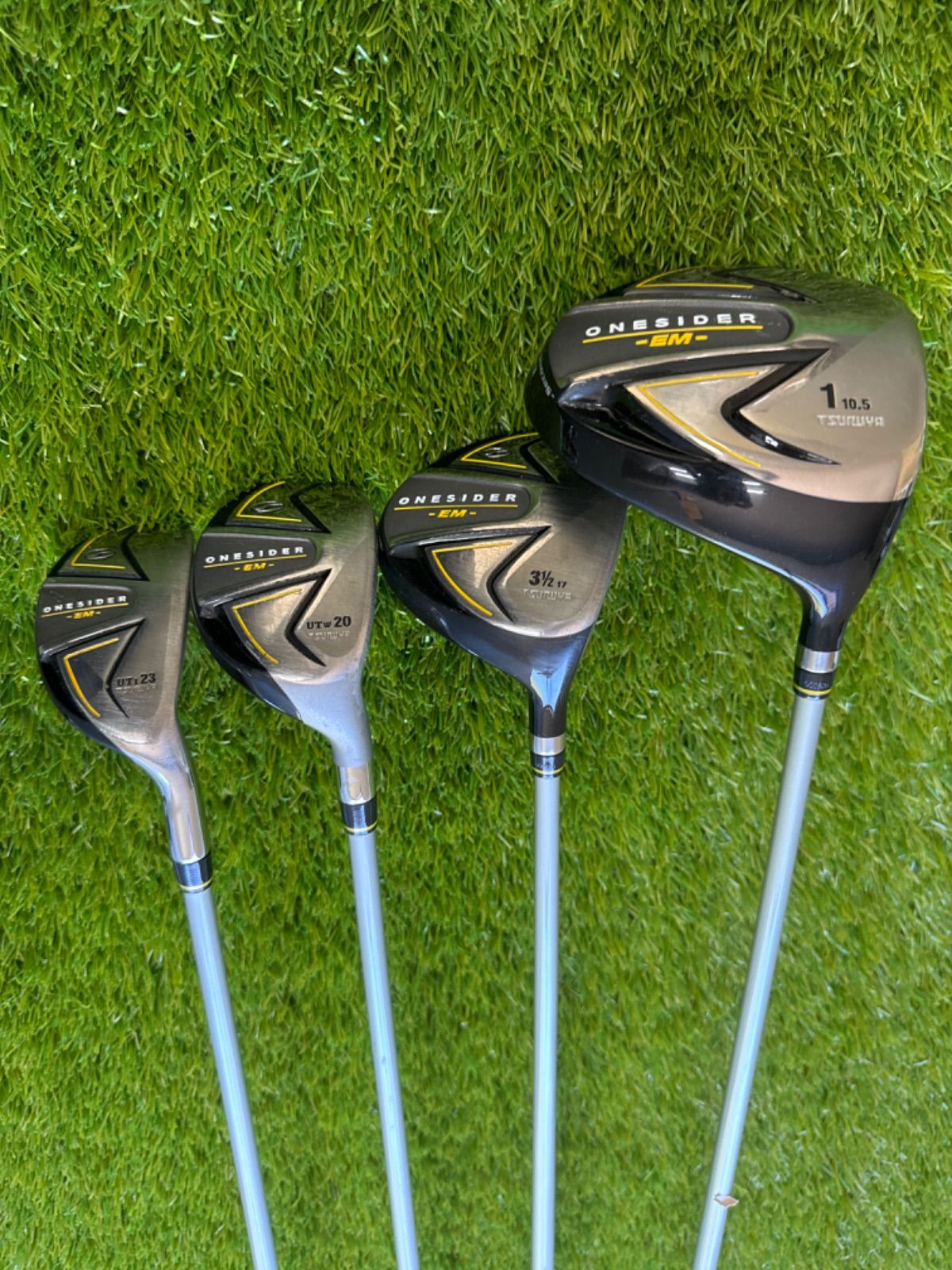 【初心者に優しい】TSURUYA ワンサイダー　EM メンズゴルフセット　12本 初心者に優しい】TSURUYA ワンサイダー EM メンズゴルフセット