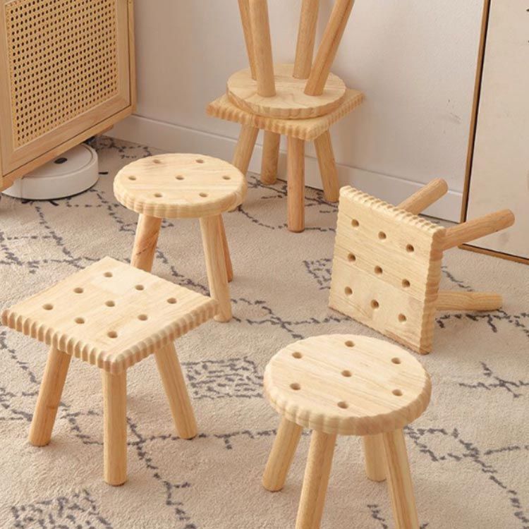 スツール　ミニスツール　オットマン　ウッドスツール　レザー　ころんと可愛い椅子 楽天市場】木製 スツール 布製 ロータイプ ミニ 椅子 オットマン