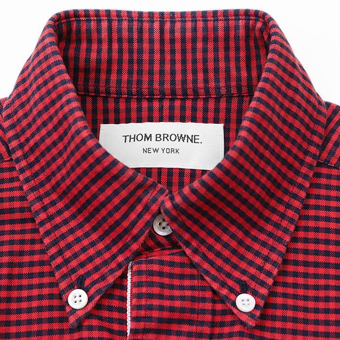 SALE【美品】THOM BROWNE トムブラウン シャツ ギンガムチェック  